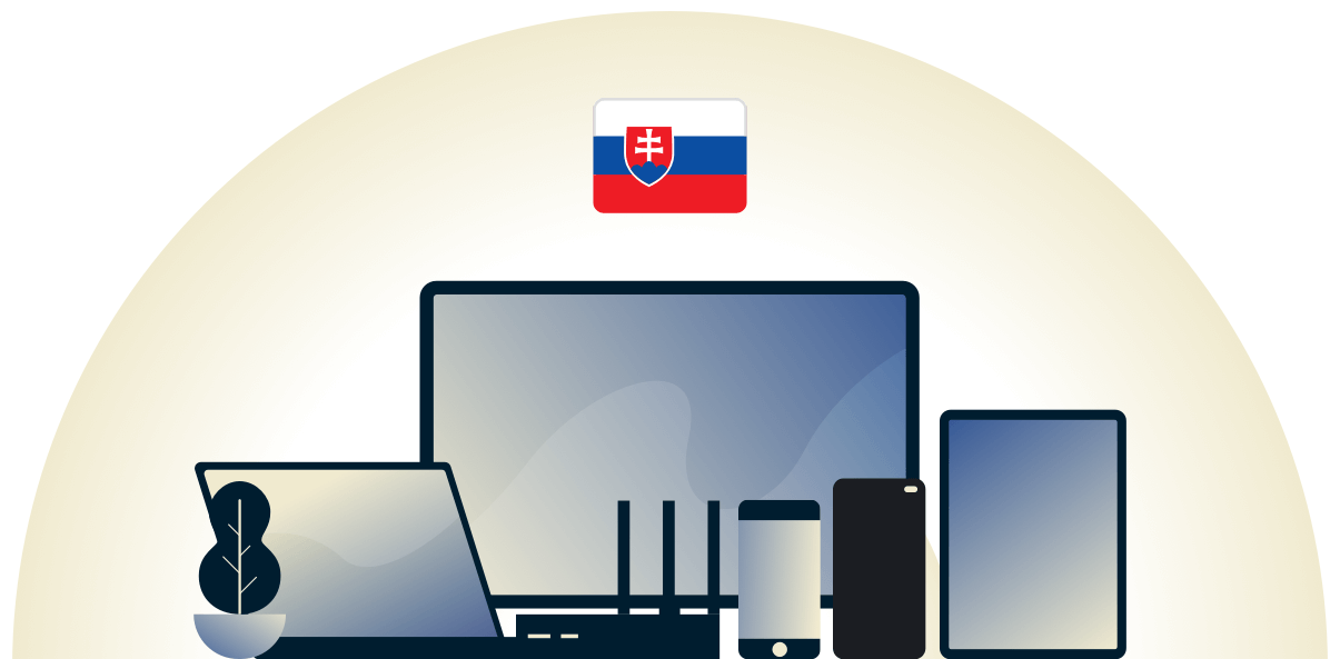 VPN для Словакии защищает различные устройства.